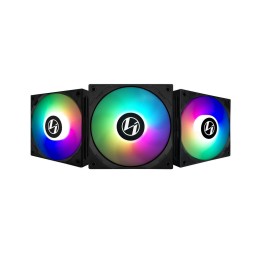 Lian Li ST120 ARGB PWM (Triple Pack) Noir Ventilateurs boîtier Lian...
