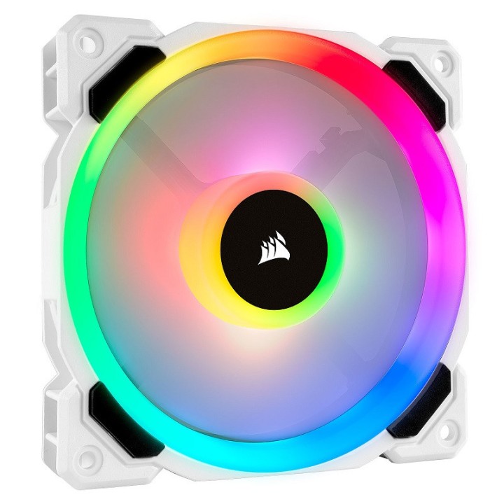 Corsair LL Series LL120 RGB Triple Pack Blanc Ventilateurs boîtier ...