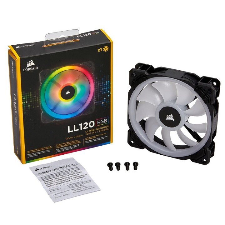 Corsair LL Series LL120 RGB Noir Ventilateurs boîtier Corsair Maroc
