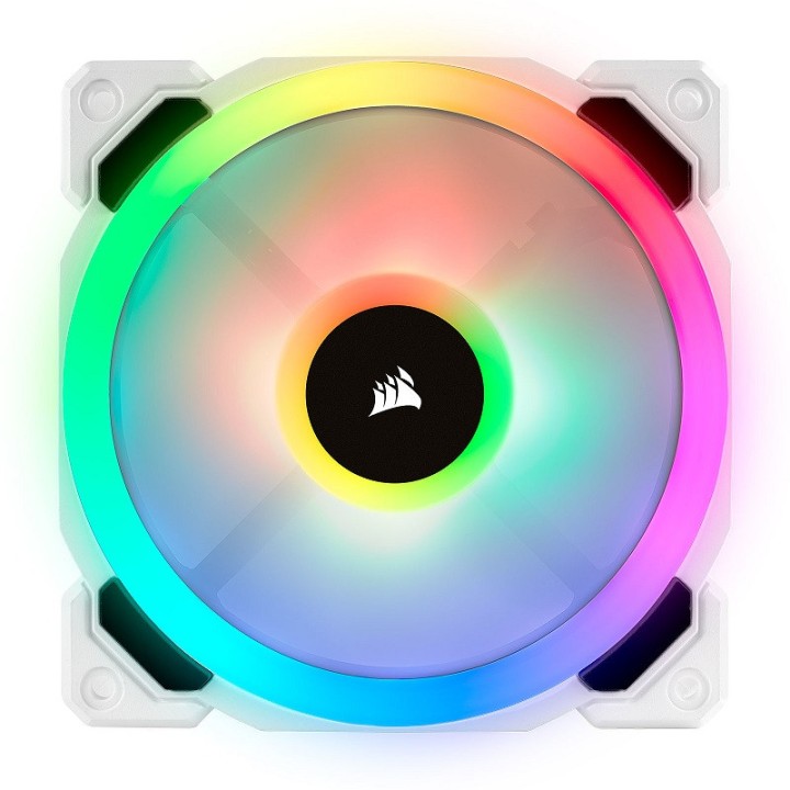 Corsair LL Series LL120 RGB Blanc Ventilateurs boîtier Corsair Maroc