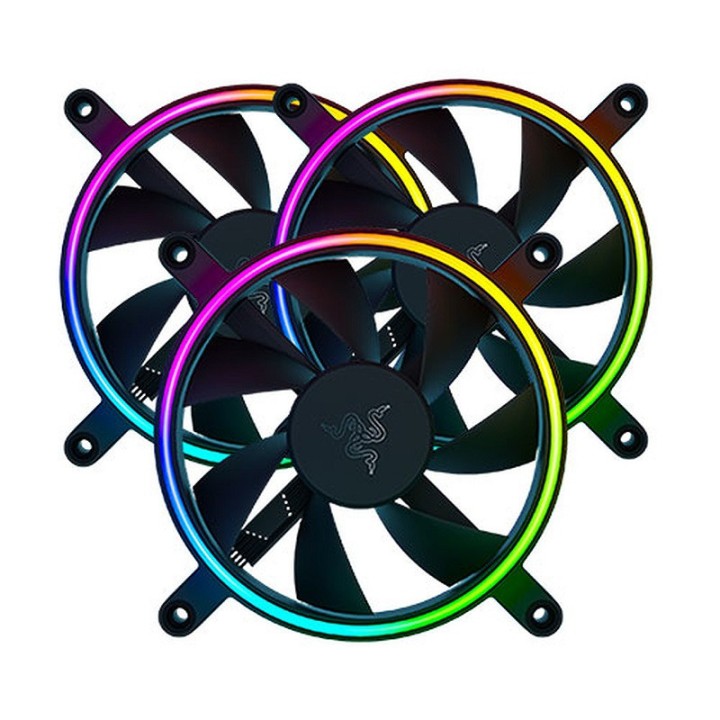 Razer Kunai Chroma 120 mm (pack de 3) Ventilateurs boîtier Razer Maroc