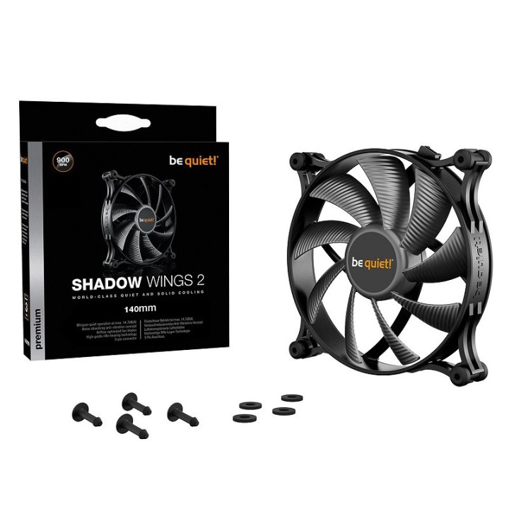 be quiet! Shadow Wings 2 140mm Ventilateurs boîtier be quiet! Maroc