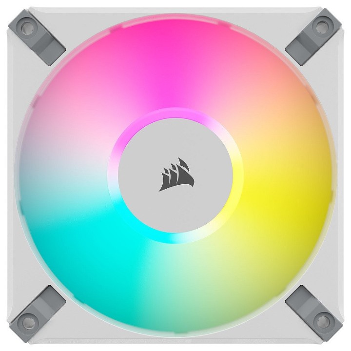 Corsair AF120 RGB Elite Triple Pack Blanc Ventilateurs boîtier Cors...