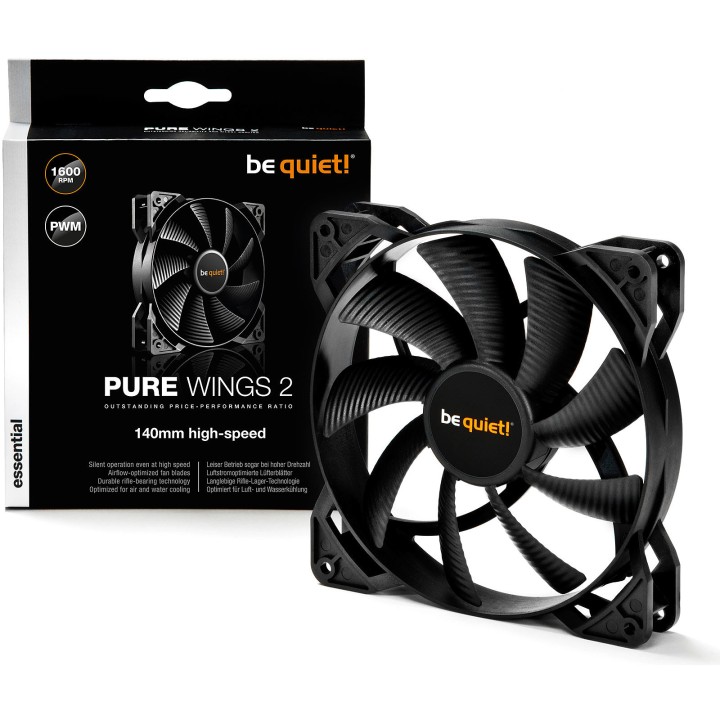 be quiet! Pure Wings 2 140mm PWM High-Speed Ventilateurs boîtier be...