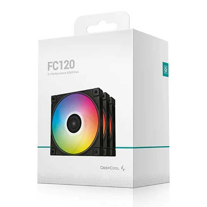DeepCool FC120 (Triple Pack) Black Ventilateurs boîtier DeepCool Maroc