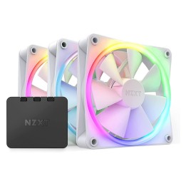NZXT F120 RGB Triple Pack White Ventilateurs boîtier NZXT Maroc