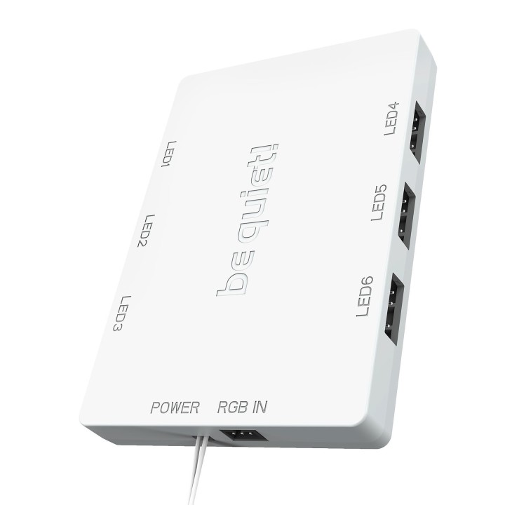 be quiet! Light Wings 120 mm PWM ARGB Triple Pack (blanc) Ventilate...