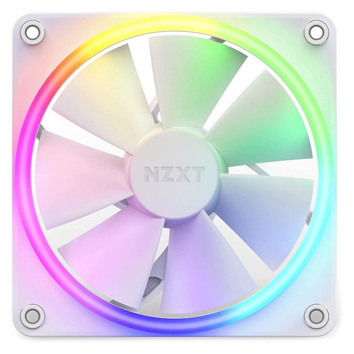 NZXT F120 RGB Triple Pack White Ventilateurs boîtier NZXT Maroc