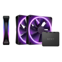 NZXT F120 RGB Duo Triple Pack Black Ventilateurs boîtier NZXT Maroc