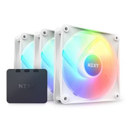 NZXT F120 Core RGB Triple Pack White Ventilateurs boîtier NZXT Maroc