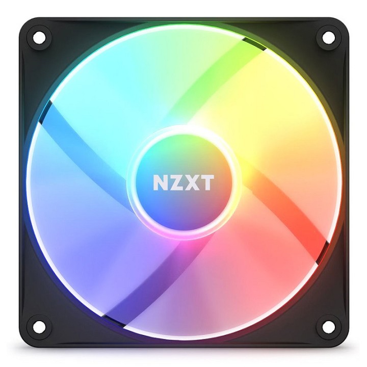 NZXT F120 Core RGB Triple Pack Black Ventilateurs boîtier NZXT Maroc