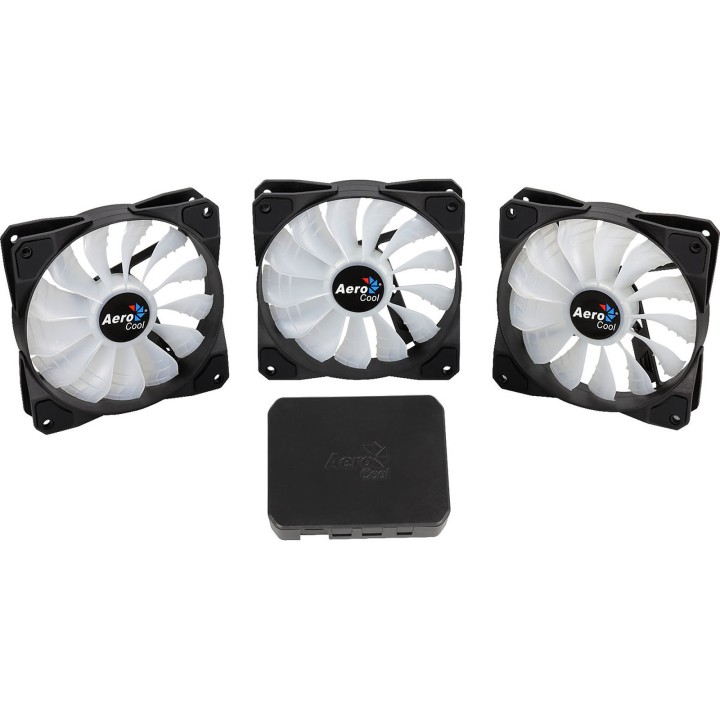 Aerocool P7-F12 PRO (Triple Pack) Ventilateurs boîtier Aerocool Maroc
