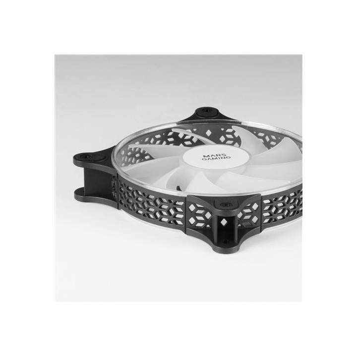 Mars Gaming MF-DUO Black (Pack de 2) Ventilateurs boîtier Mars Gami...