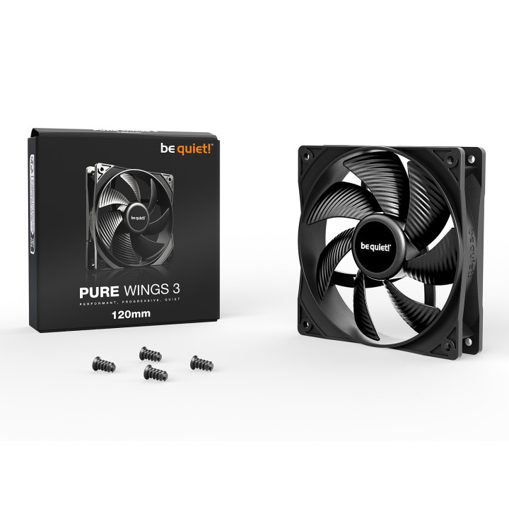 be quiet! Pure Wings 3 120mm Ventilateurs boîtier be quiet! Maroc