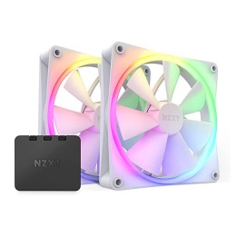 NZXT F140 RGB Twin Pack (Blanc) Ventilateurs boîtier NZXT Maroc