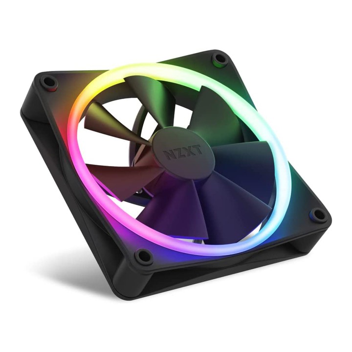 NZXT F140 RGB Twin Pack (Noir) Ventilateurs boîtier NZXT Maroc