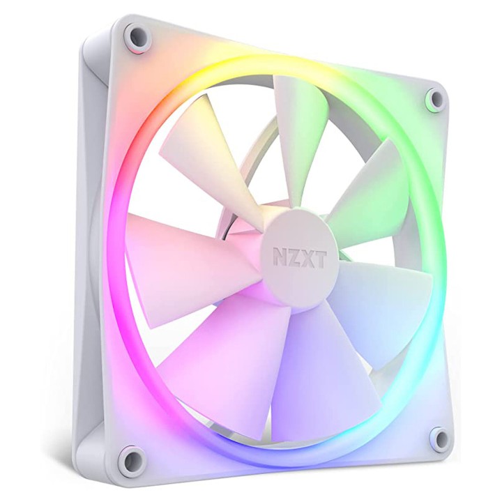 NZXT F140 RGB Twin Pack (Blanc) Ventilateurs boîtier NZXT Maroc