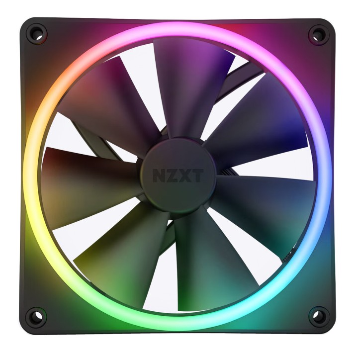 NZXT F140 RGB Duo Twin Pack Black Ventilateurs boîtier NZXT Maroc