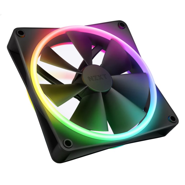 NZXT F140 RGB Duo Twin Pack Black Ventilateurs boîtier NZXT Maroc