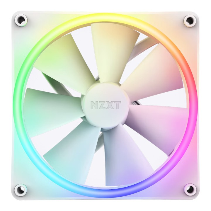 NZXT F140 RGB Duo Twin Pack White Ventilateurs boîtier NZXT Maroc