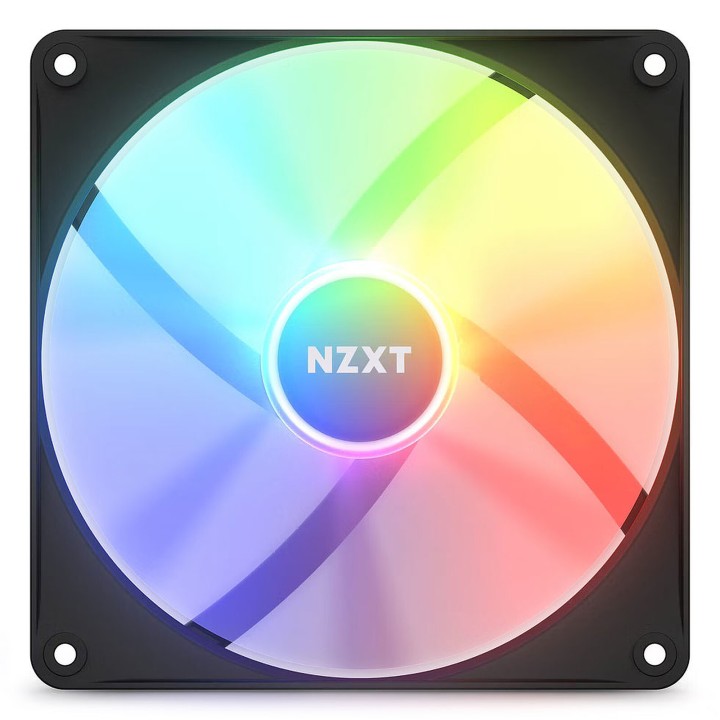 NZXT F140 RGB Core Twin Pack (Black) Ventilateurs boîtier NZXT Maroc