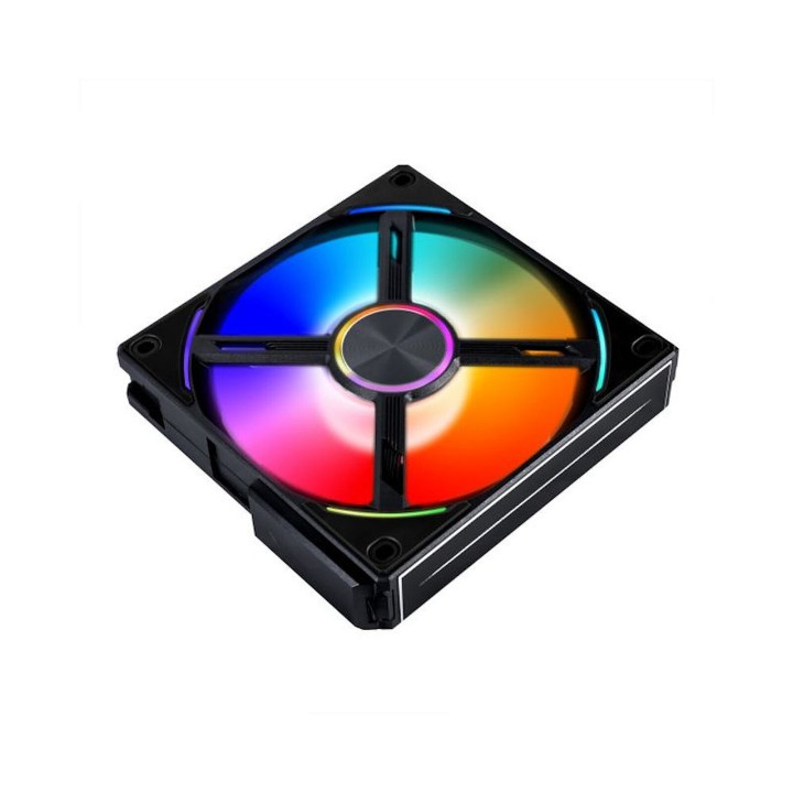 Lian Li Uni Fan AL120 RGB Triple Pack (Black) + Controller Ventilat...