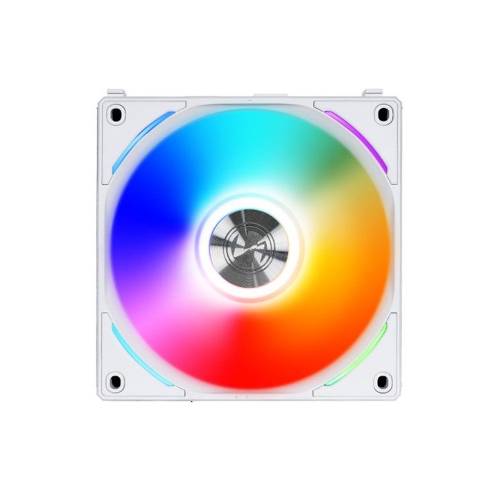 Lian Li Uni Fan AL120 RGB Triple Pack (White) + Controller Ventilat...
