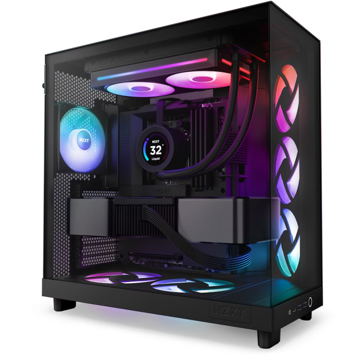 NZXT F240 RGB Core (Black) Ventilateurs boîtier NZXT Maroc