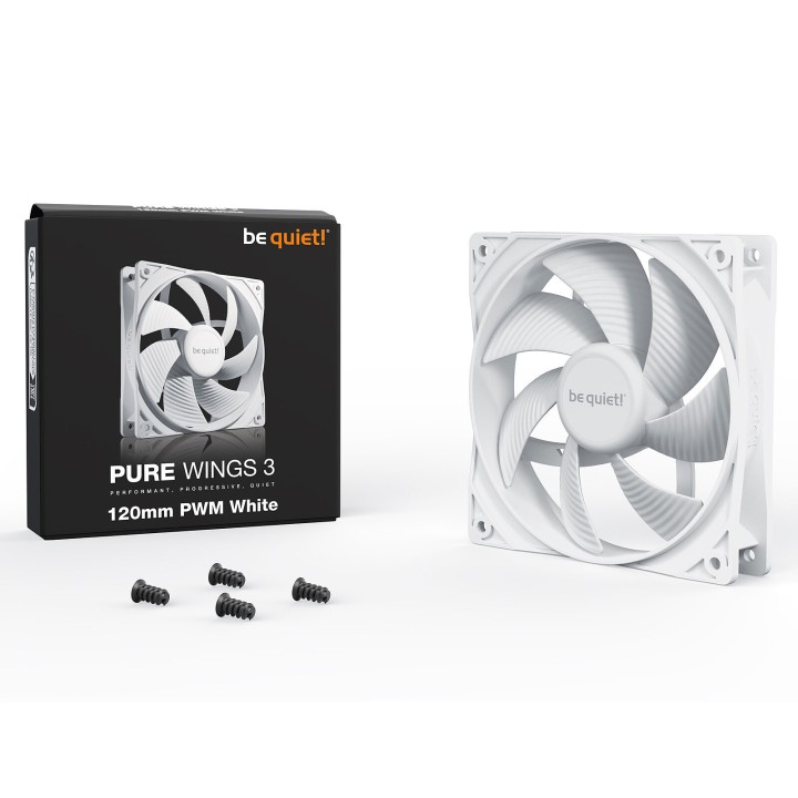 be quiet! Pure Wings 3 120mm PWM (White) Refroidissement be quiet! ...