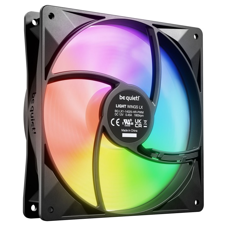 be quiet! Light Wings LX 140 mm PWM High Speed Triple Pack Ventilat...