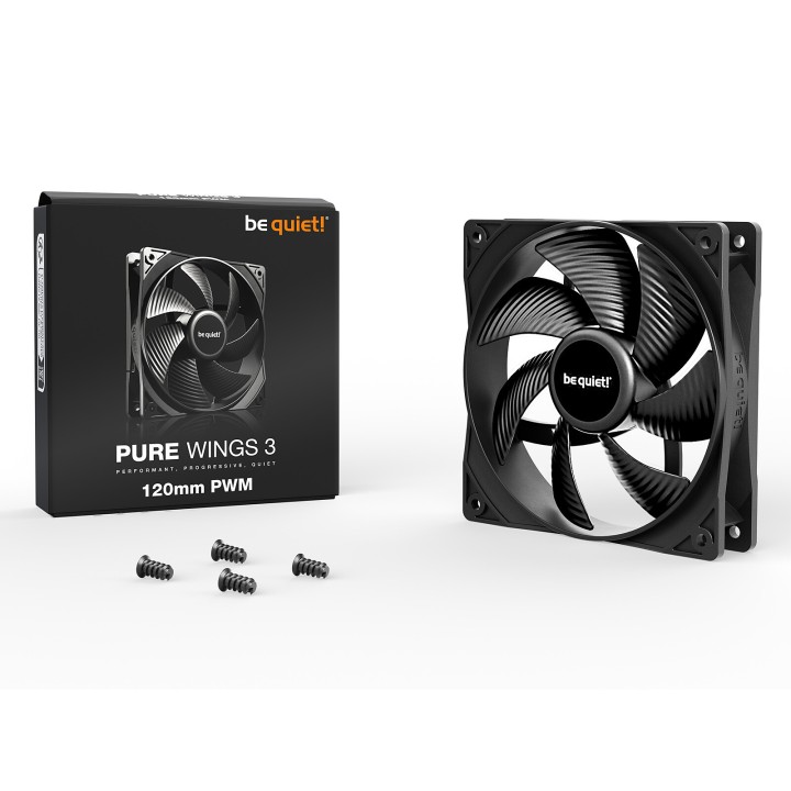 be quiet! Pure Wings 3 120mm PWM Ventilateurs boîtier be quiet! Maroc
