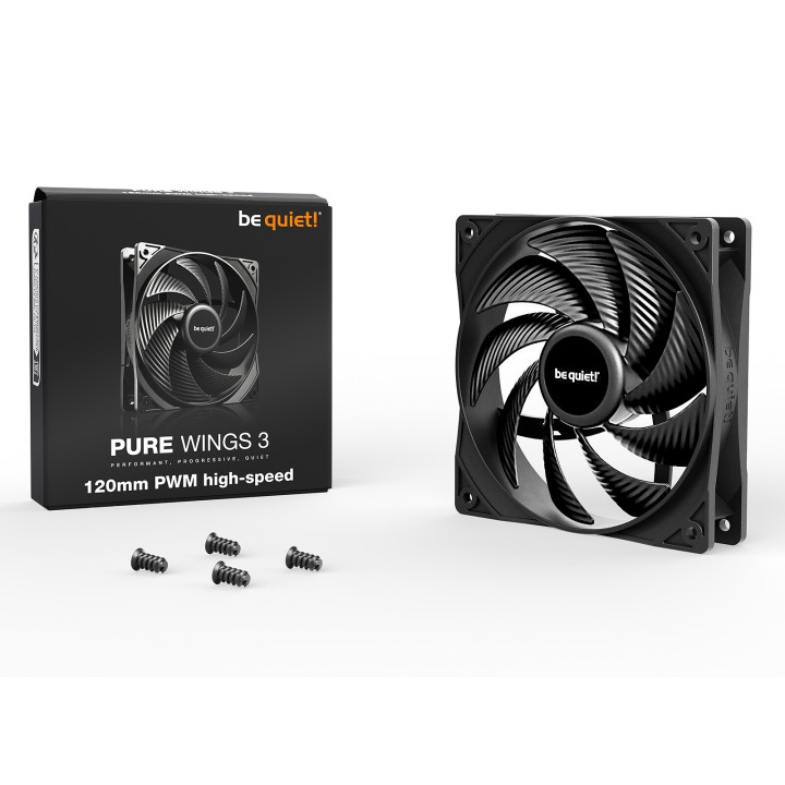 be quiet! Pure Wings 3 120mm PWM high-speed Refroidissement be quie...
