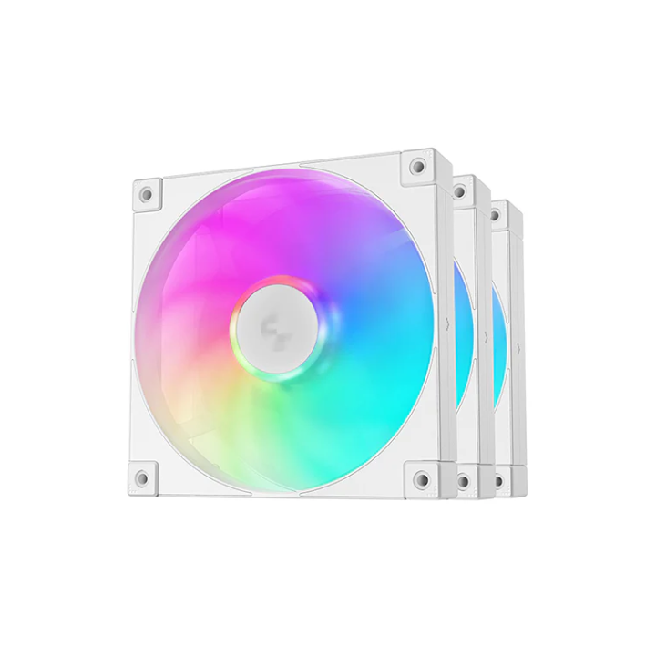DeepCool FD14 ARGB (Triple Pack) White Ventilateurs boîtier DeepCoo...