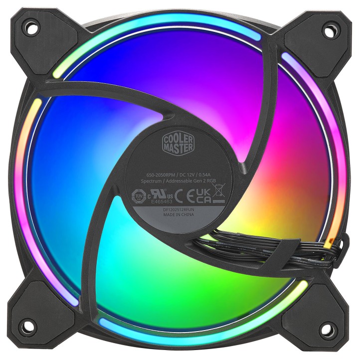 Cooler Master MasterFan MF120 Halo² 3in1 (Black) Ventilateurs boîti...