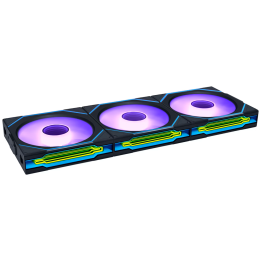 Lian Li UNI Fan SL-Infinity Wireless 120 Black (Triple Pack) Ventil...