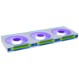 Lian Li UNI Fan SL-Infinity Wireless 120 White (Triple Pack) Ventil...