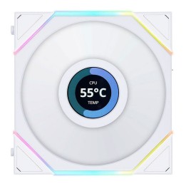 Lian Li UNI Fan TL-LCD Wireless 120 White Ventilateurs boîtier Lian...