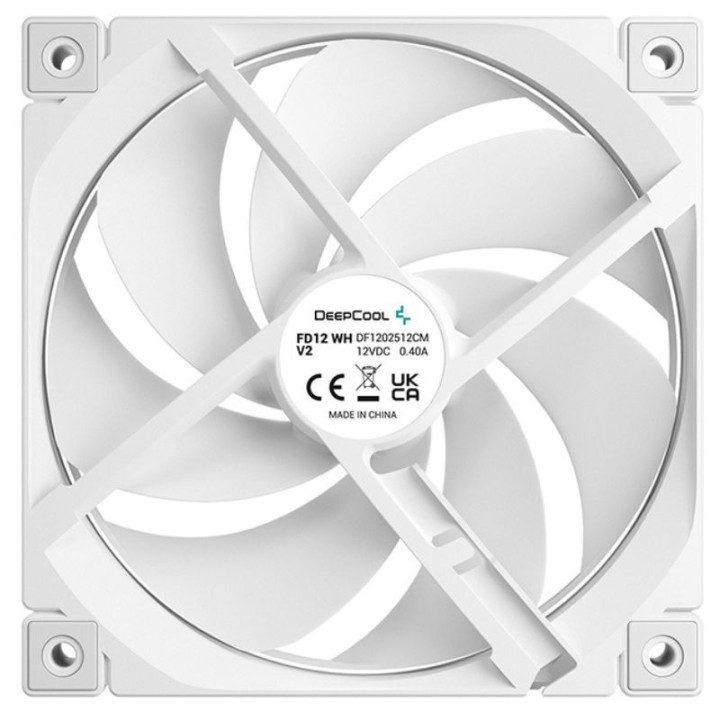DeepCool FD12 V2 White Ventilateurs boîtier DeepCool Maroc