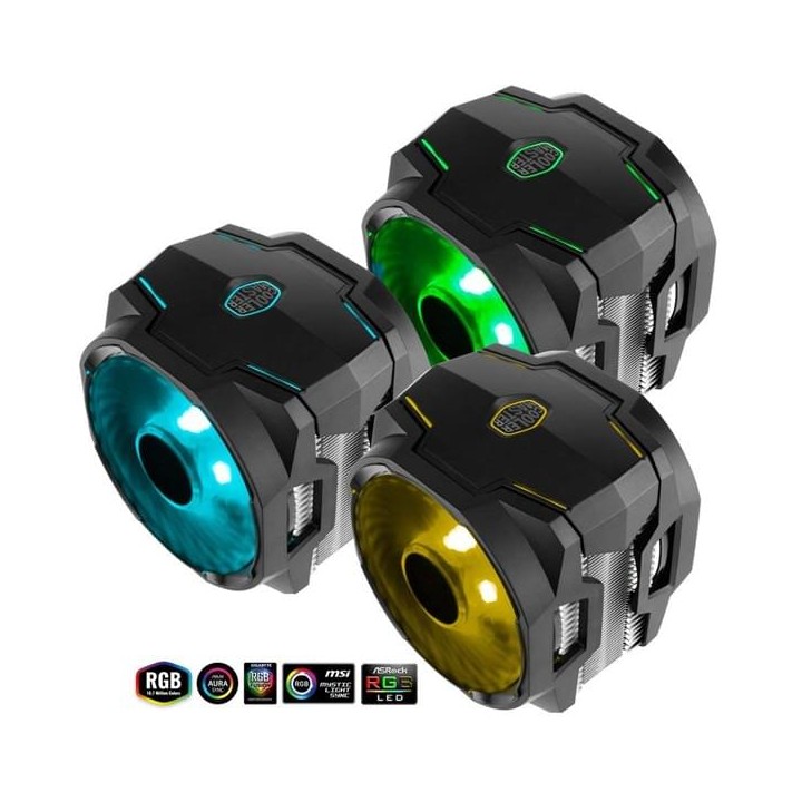 Cooler Master MasterAir MA610P RGB Ventirads processeur Cooler Mast...