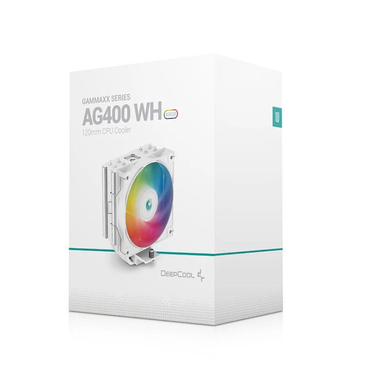 DeepCool AG400 ARGB White Ventirads processeur DeepCool Maroc