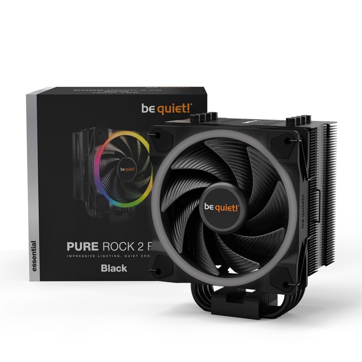be quiet! Pure Rock 2 FX Black Ventirads processeur be quiet! Maroc