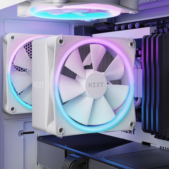 NZXT T120 RGB White Ventirads processeur NZXT Maroc