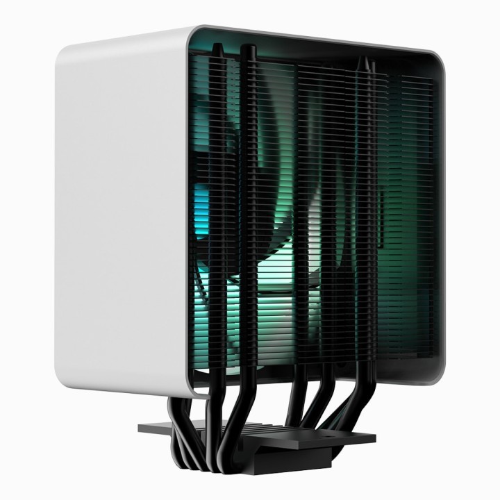 APNX AP1-V High Performance 5 Pipe CPU Air Cooler (White) Ventirads...