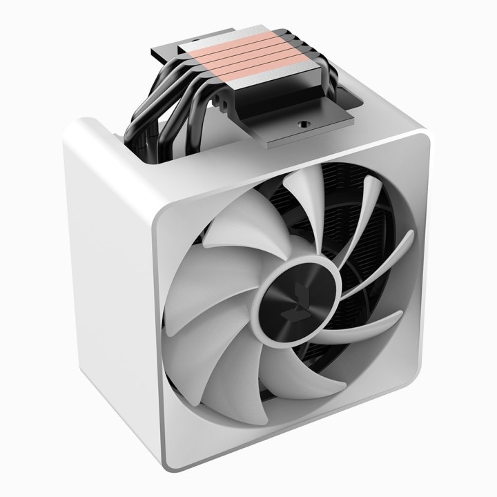 APNX AP1-V High Performance 5 Pipe CPU Air Cooler (White) Ventirads...