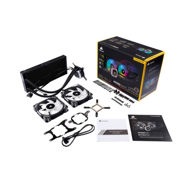 Corsair Hydro Series H100i RGB PLATINUM Kits Watercooling Corsair M...