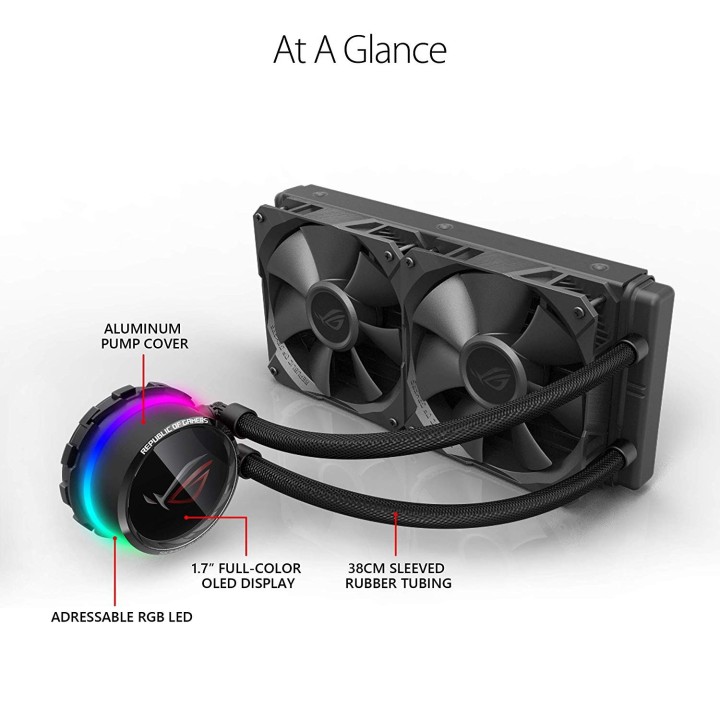 ASUS ROG RYUO 240 RGB Kits Watercooling ASUS Maroc
