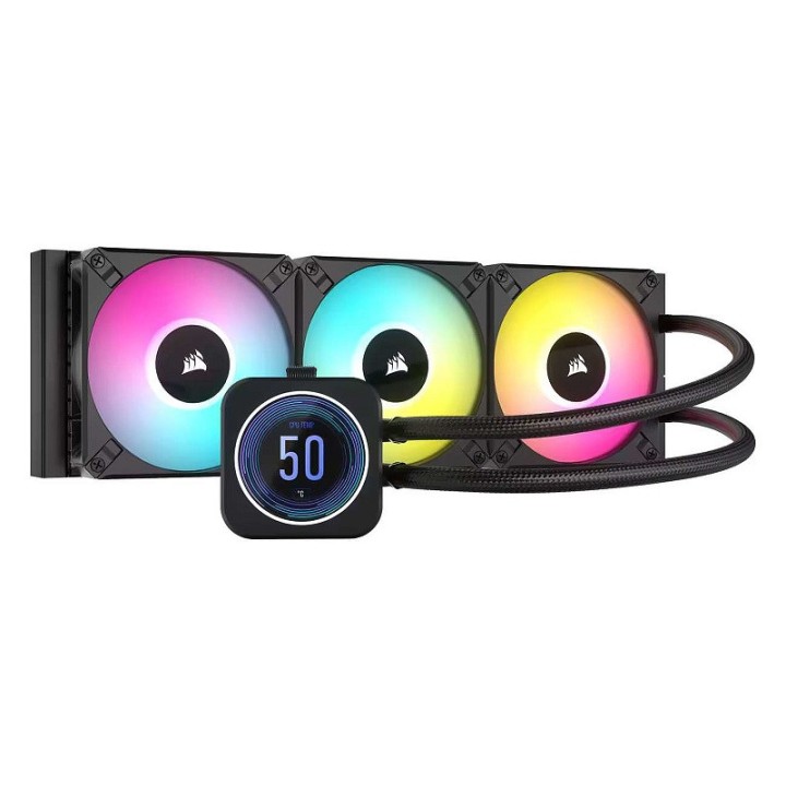 Corsair iCUE H150i ELITE LCD XT (Noir) Kits Watercooling Corsair Maroc