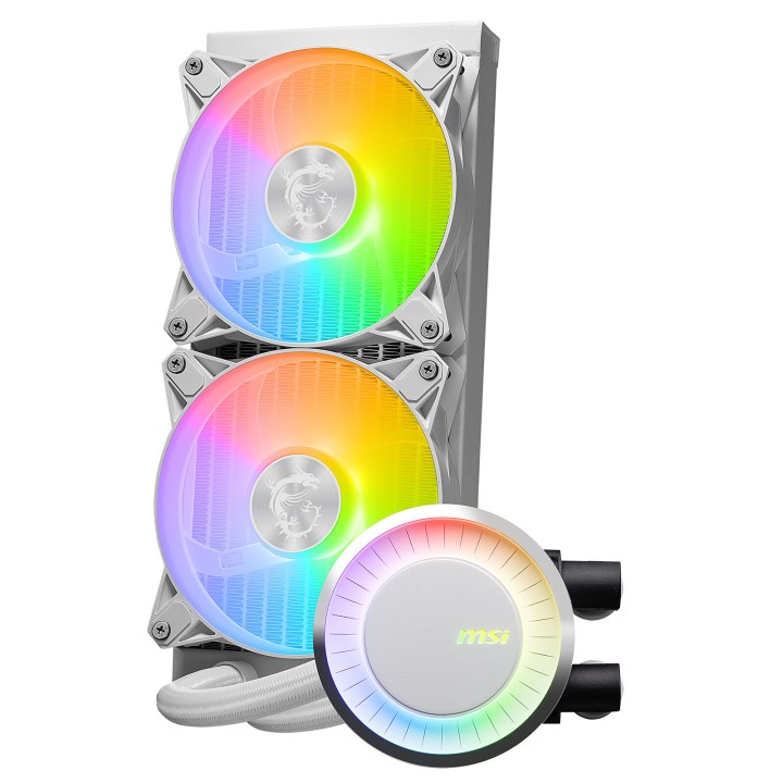 MSI MAG CORELIQUID E240 White Kits Watercooling MSI Maroc