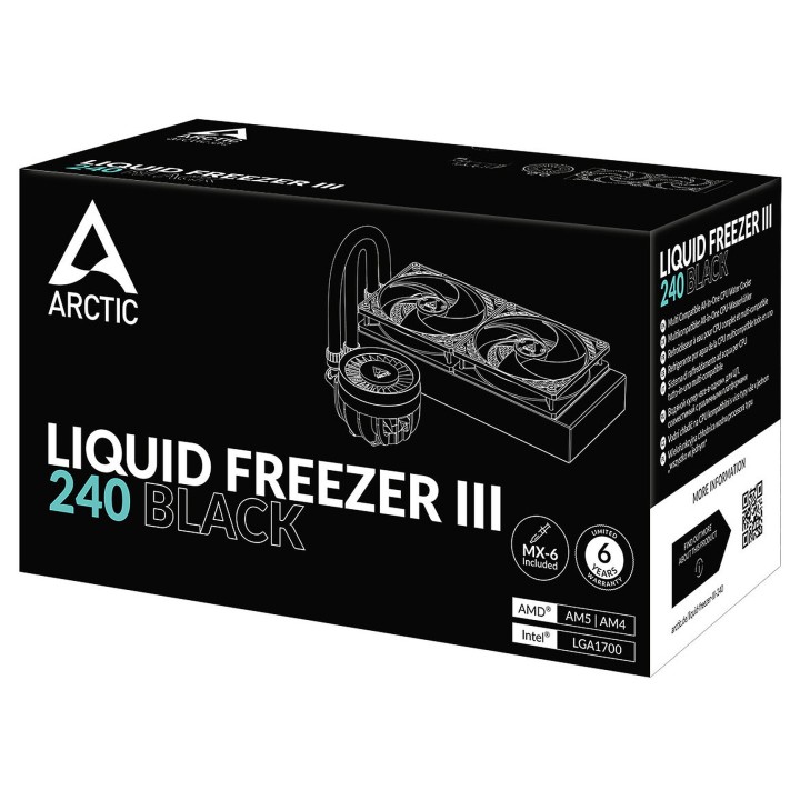 Arctic Liquid Freezer III 240 Black Kits Watercooling Arctic Maroc