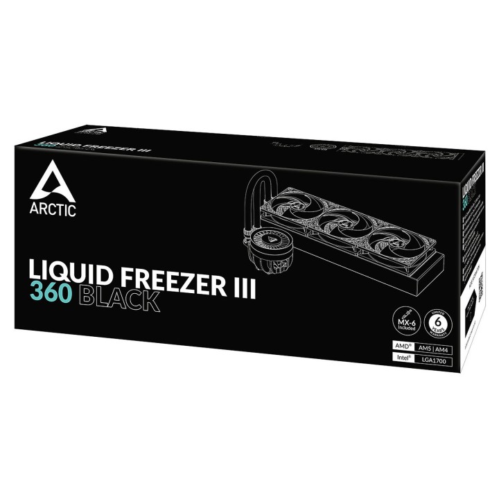 Arctic Liquid Freezer III 360 Black Kits Watercooling Arctic Maroc